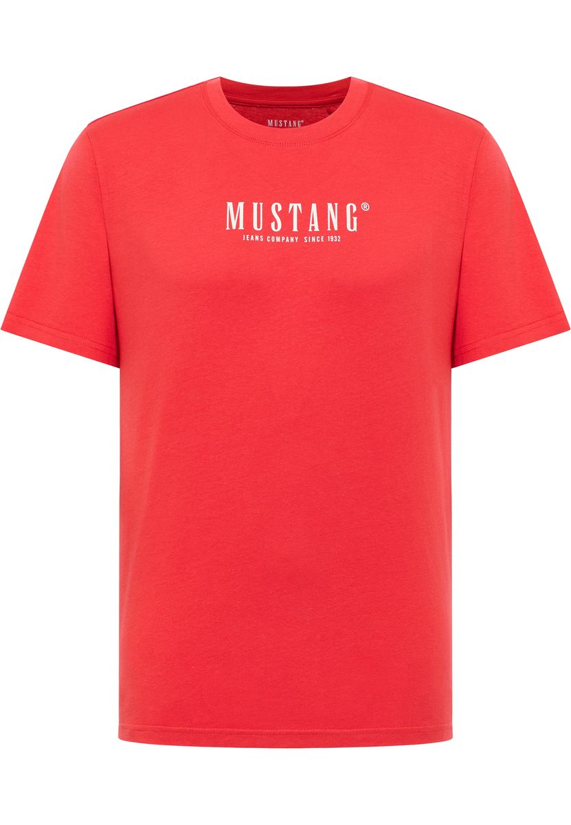 Mustang Herren T-Shirt Style Austin, rot