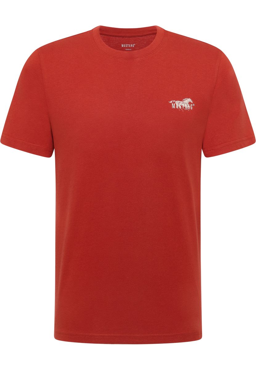 Mustang Herren T-Shirt Style Austin, rot