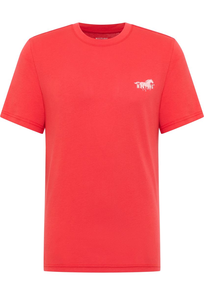 Mustang Herren T-Shirt Style Austin, rot