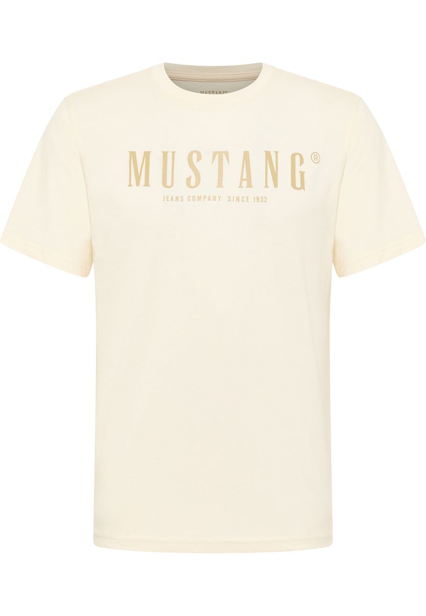 Klassisches Baumwoll-T-Shirt mit Logo-Print