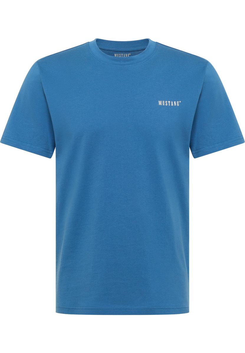 Klassisches Baumwoll-T-Shirt mit Rundhalsausschnitt