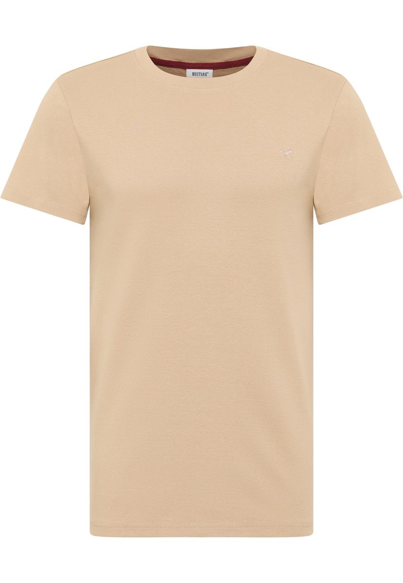 Klassisches Baumwoll T-Shirt mit Rundhalsausschnitt