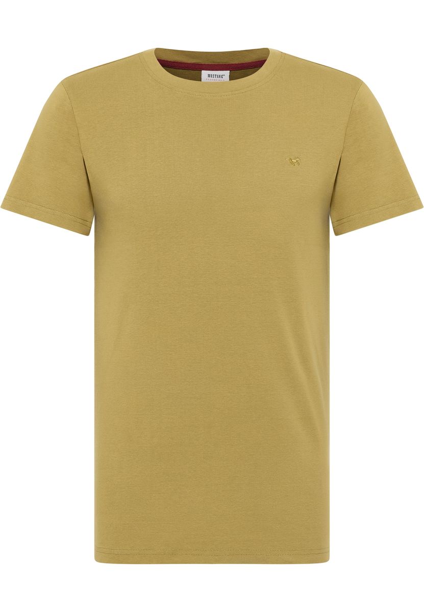 Lässiges Baumwoll-T-Shirt mit Rundhalsausschnitt