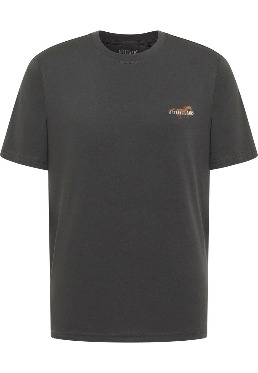 Mustang Herren T-Shirt Style Austin, anthrazit