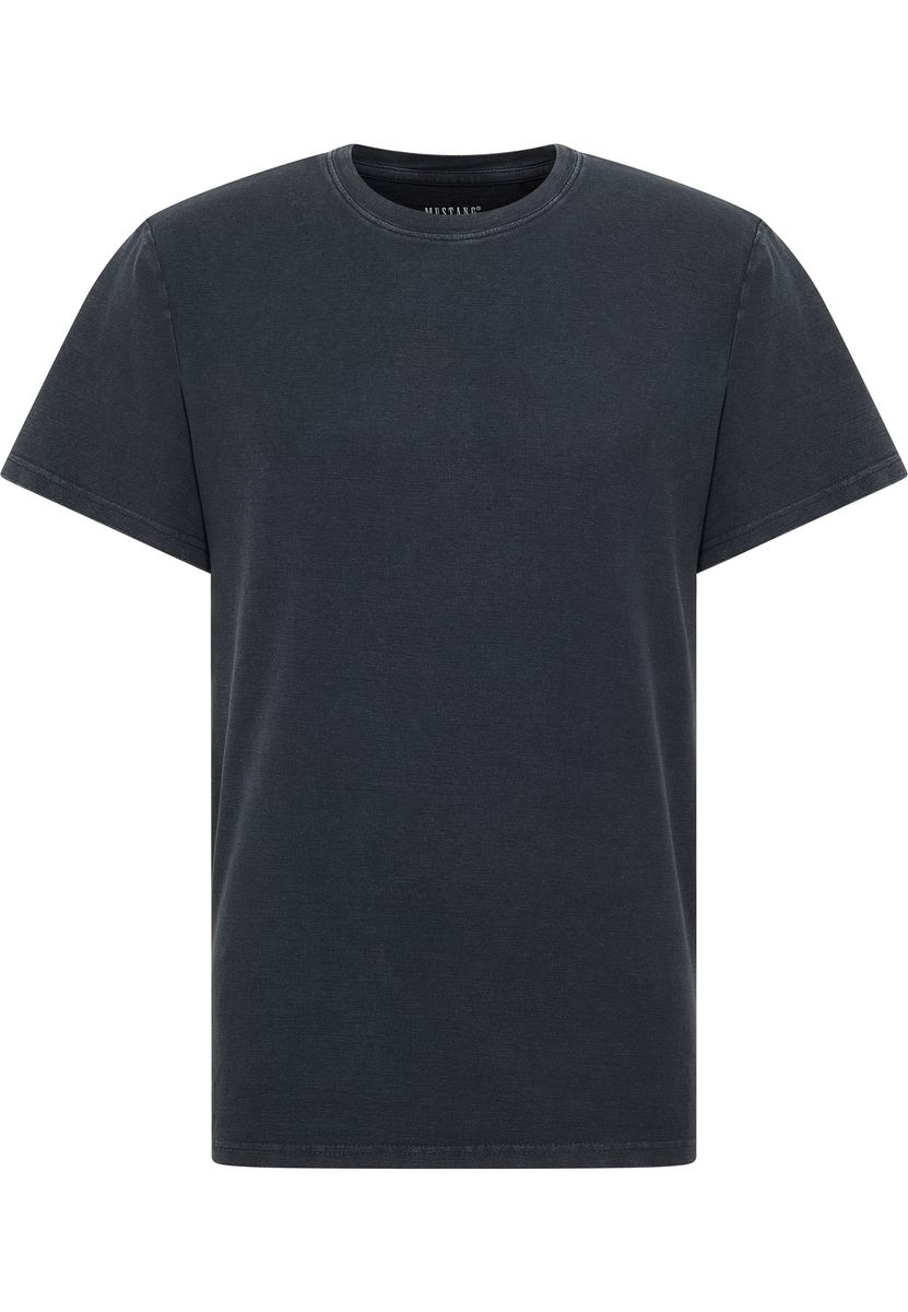 Klassisches Baumwoll-T-Shirt mit Rundhalsausschnitt