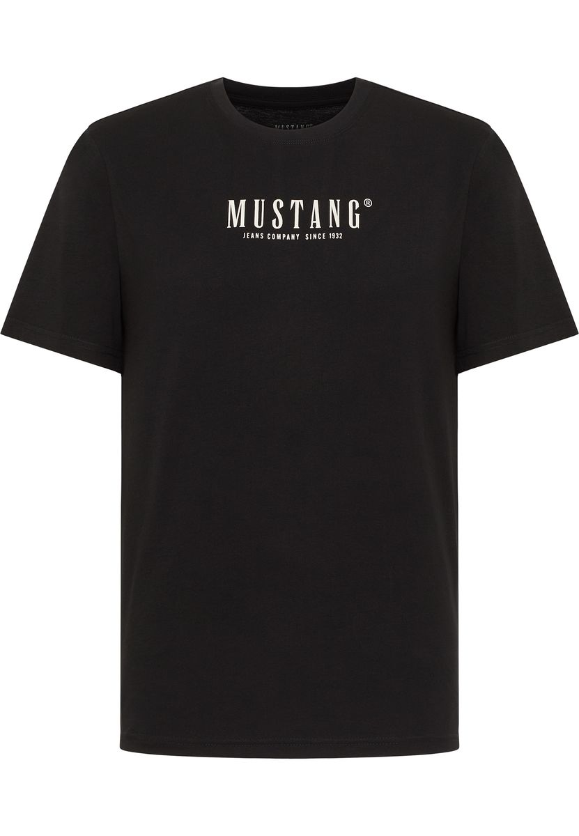 Herren T-Shirt mit Logo-Print aus Bio-Baumwolle