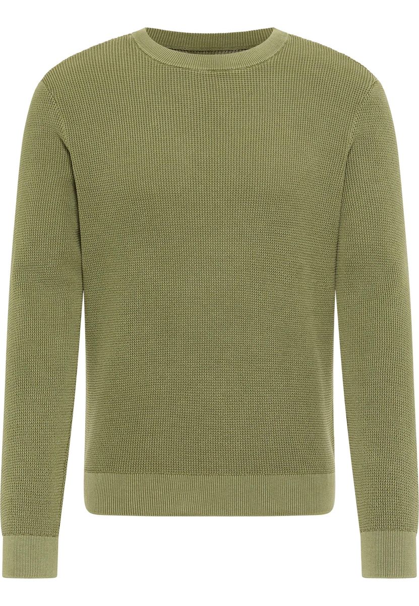 Klassischer Baumwoll-Rundhals-Pullover