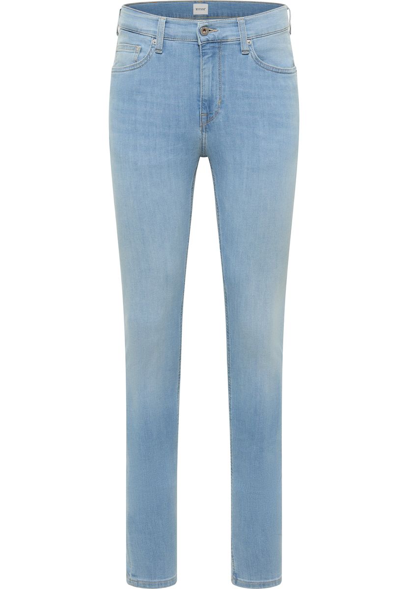 Hell gewaschene Skinny Fit Jeans