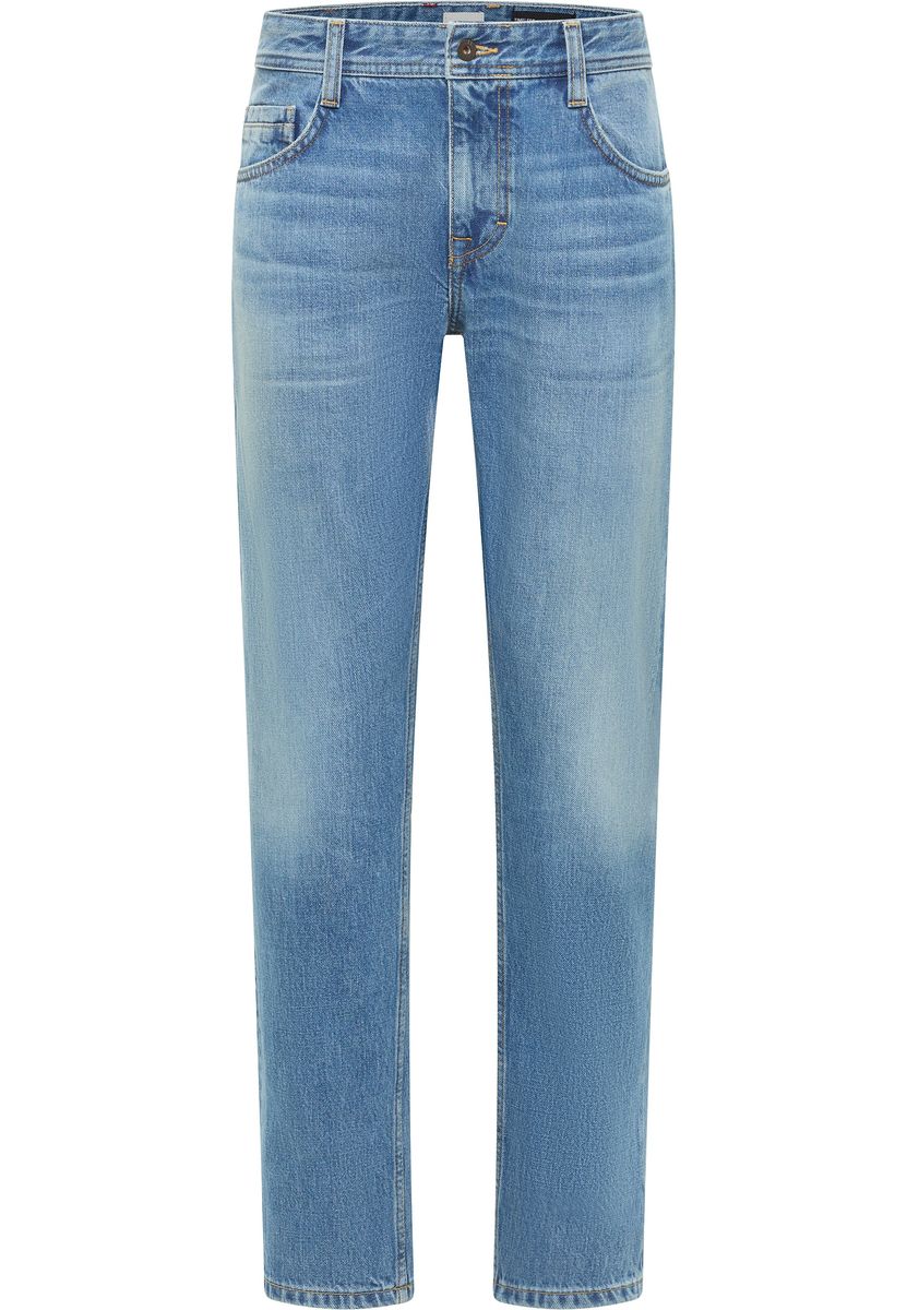 Klassische Straight-Leg Selvedge Denim Jeans