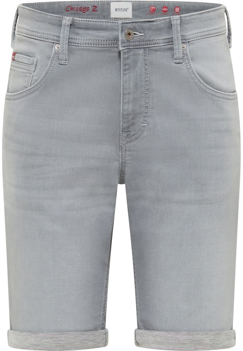 Lässige Jeansshorts mit Umschlag