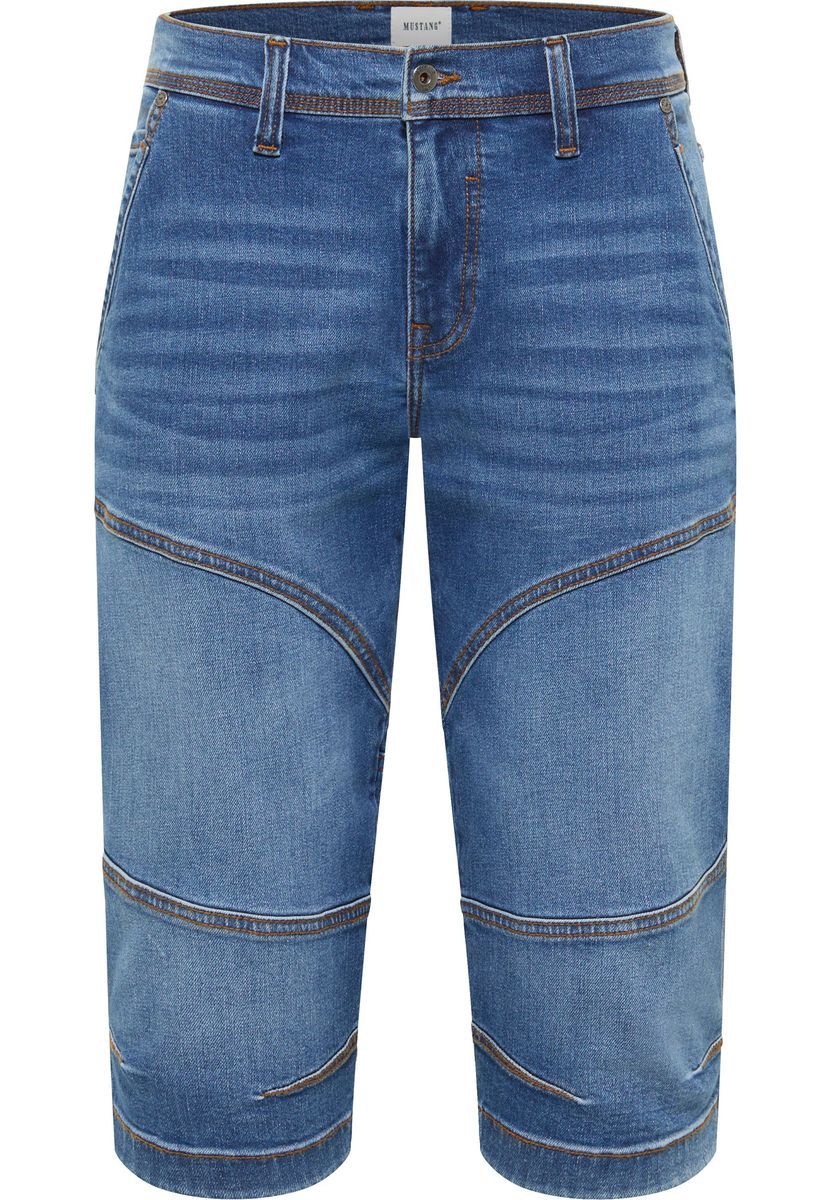 Lässige Denim Capri Shorts