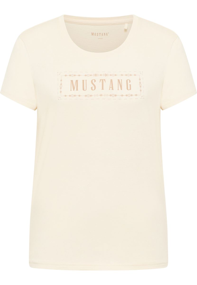 Lässiges Baumwoll-T-Shirt mit Grafikdruck