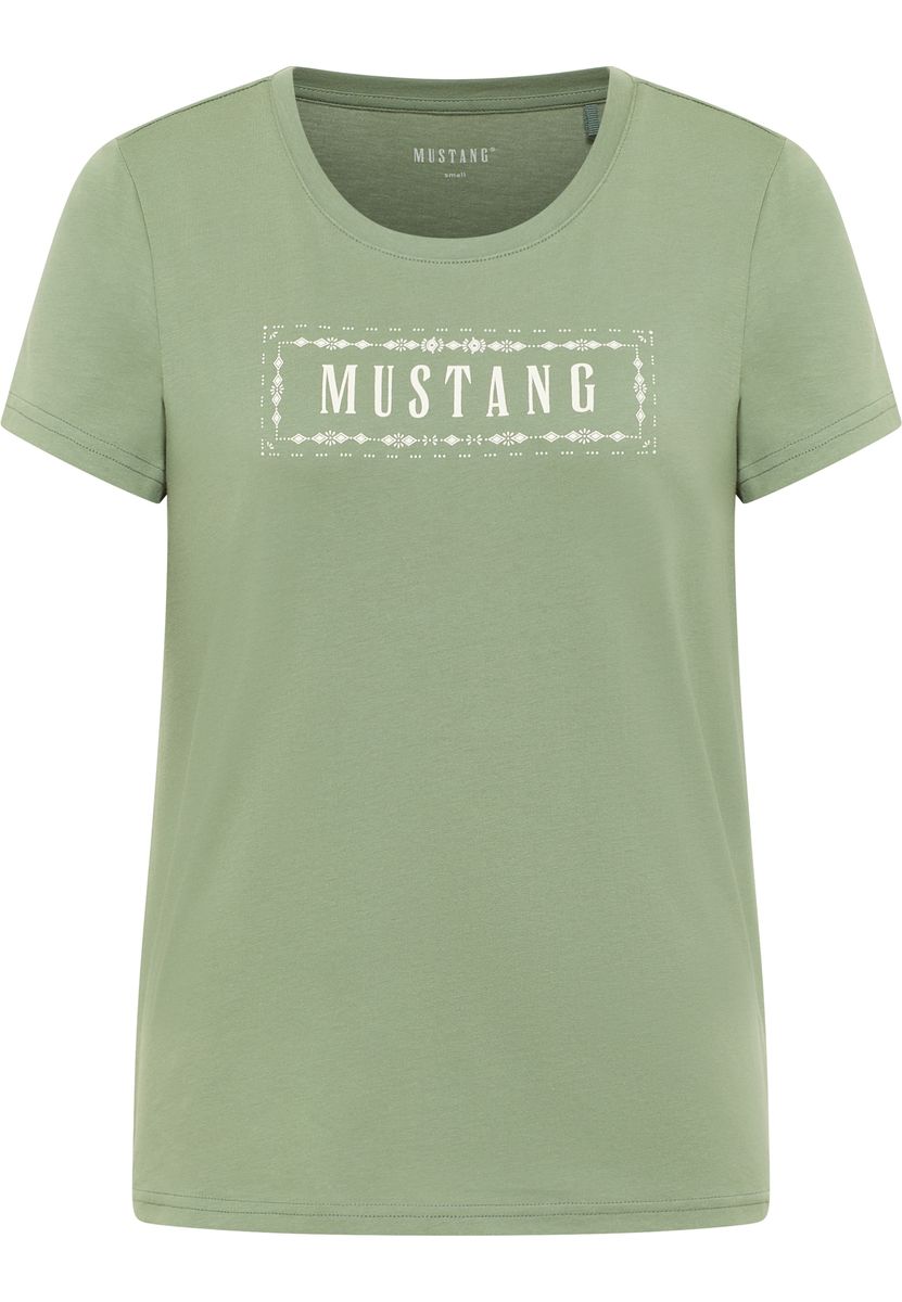 Lässiges Baumwoll-T-Shirt mit Grafikprint