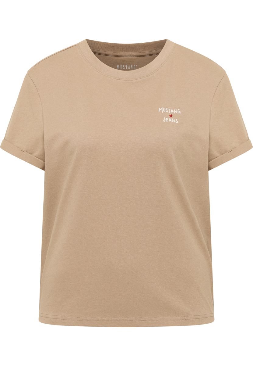 Klassisches lässiges Baumwoll-T-Shirt