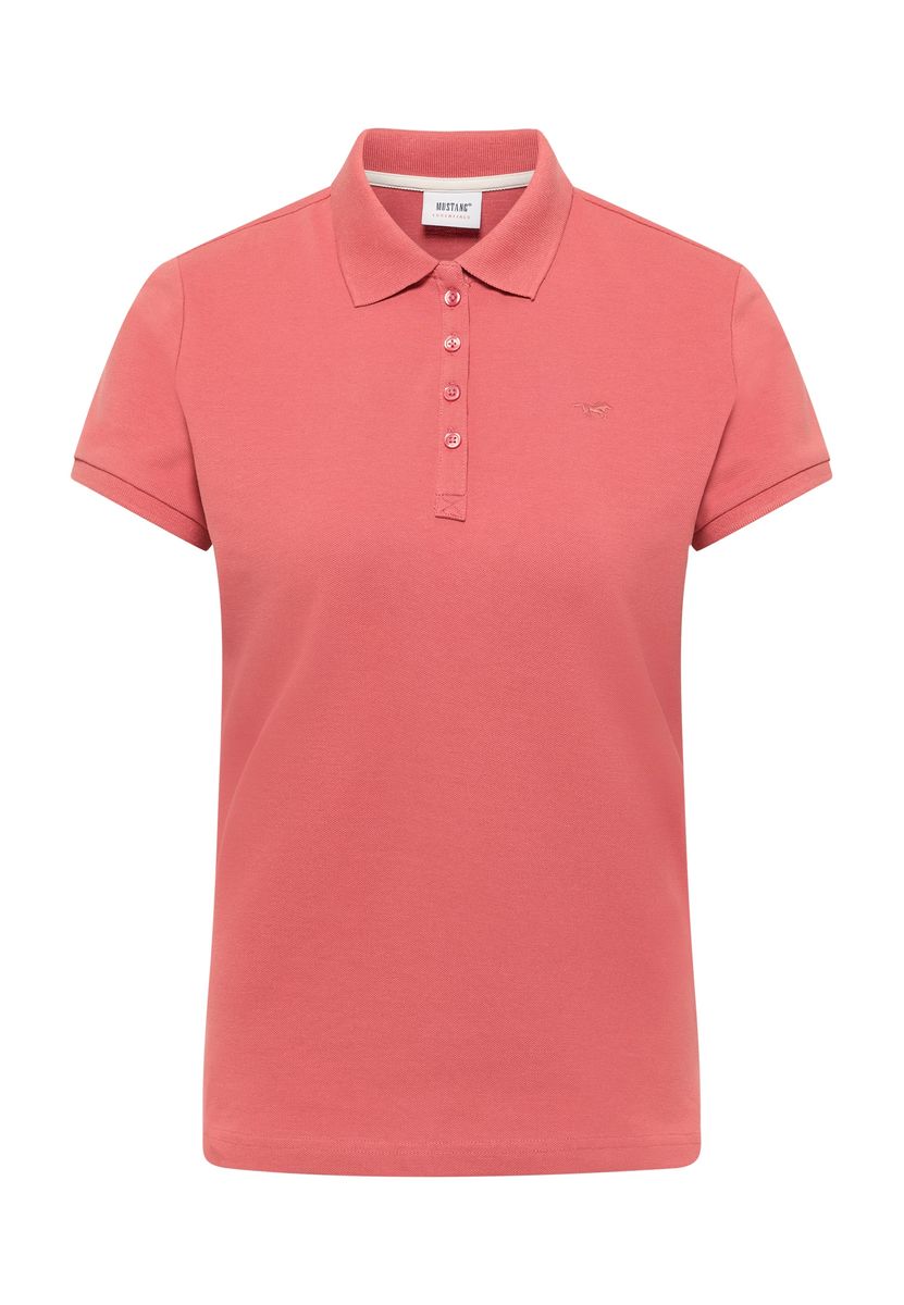 Klassisches Baumwoll-Piqué-Poloshirt