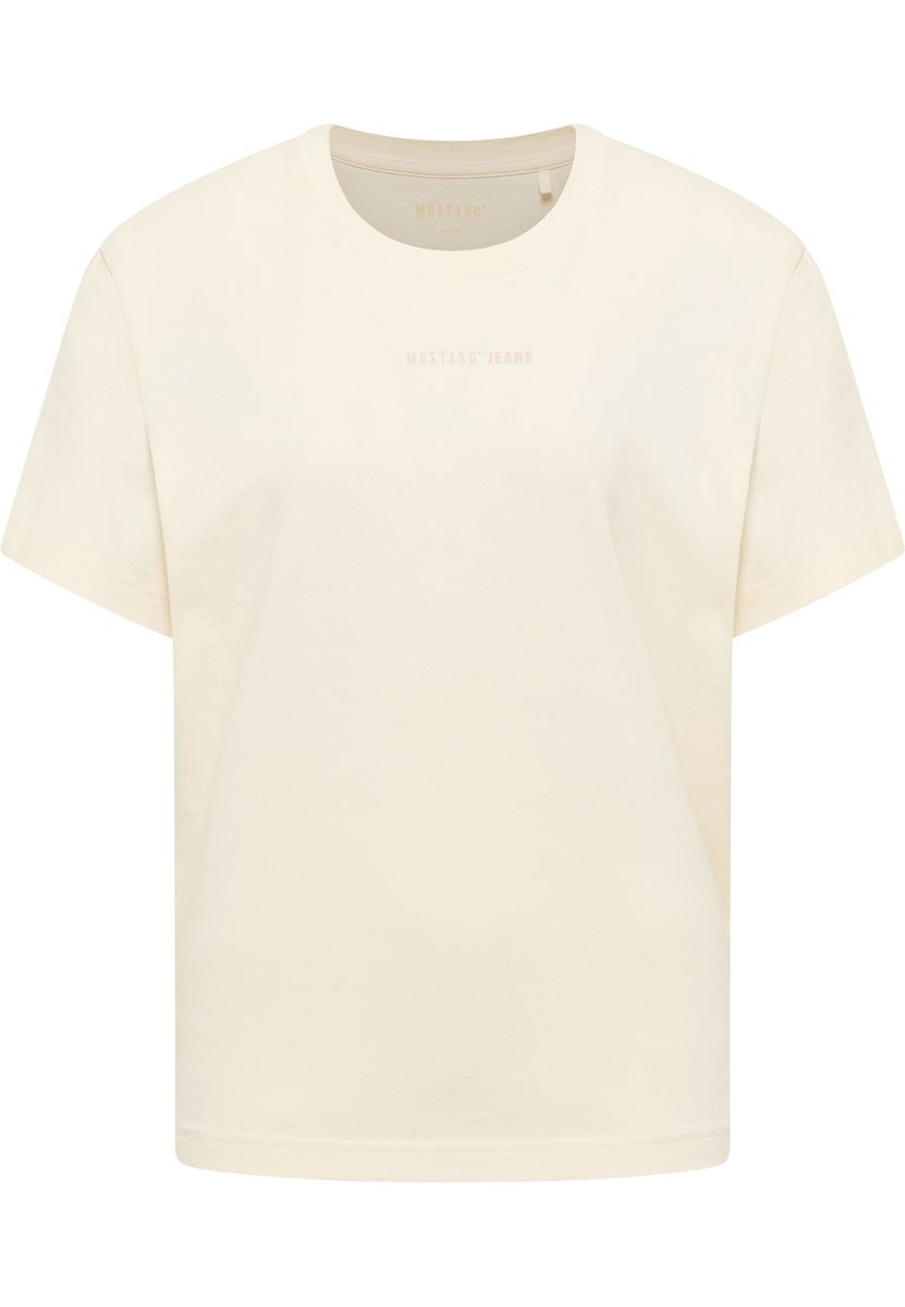 Klassisches Baumwoll-T-Shirt mit lockerer Passform