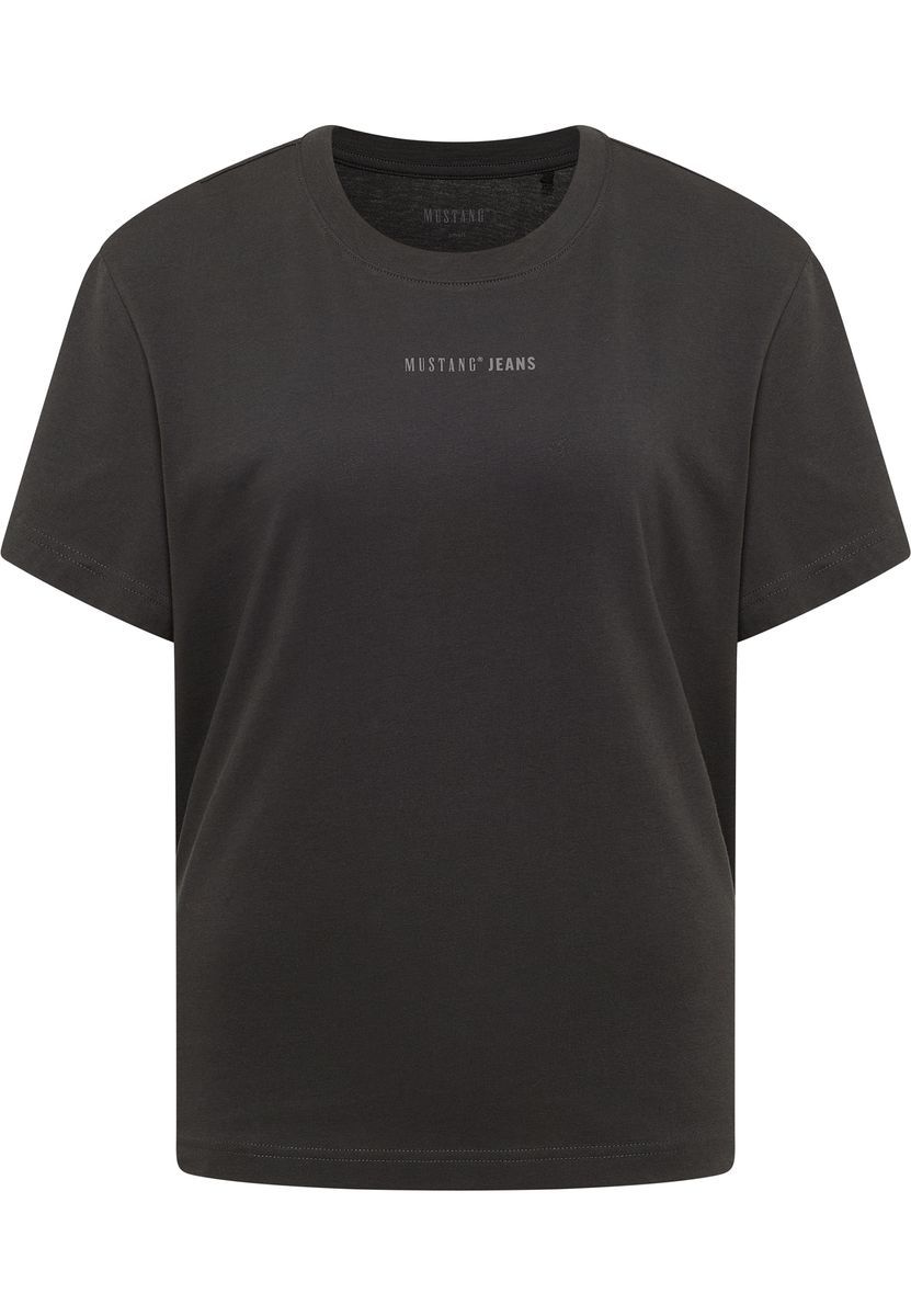 Minimalistisches kastenförmiges Baumwoll-T-Shirt
