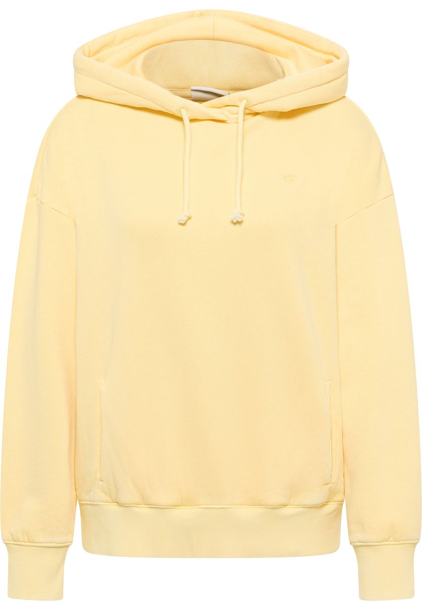 Lässiger Baumwollmischung-Pullover-Hoodie