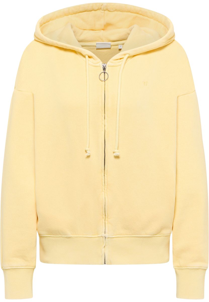 Kapuzenjacke mit Reißverschluss, lockere Passform