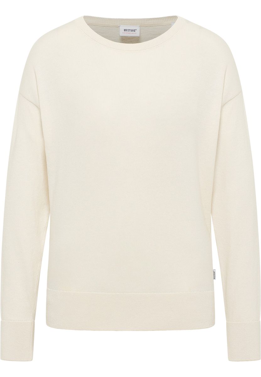 Lockerer Strickpullover aus Baumwolle