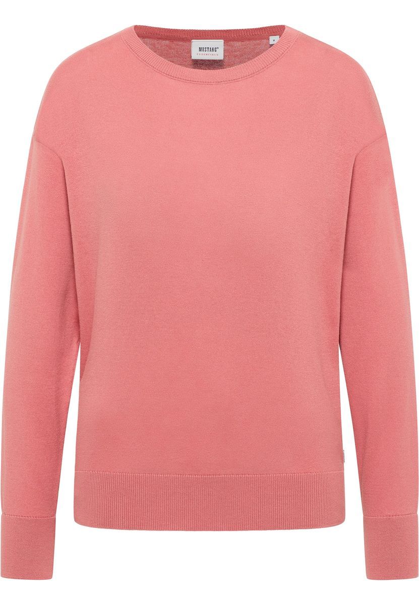 Lockerer Strickpullover aus Baumwolle