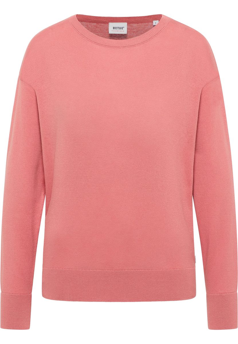 Lockerer Strickpullover aus Baumwolle