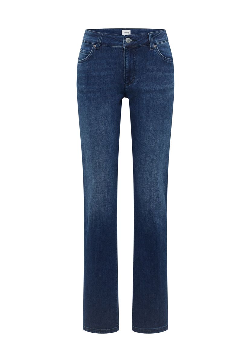 Damen Relaxed Straight Leg Jeans