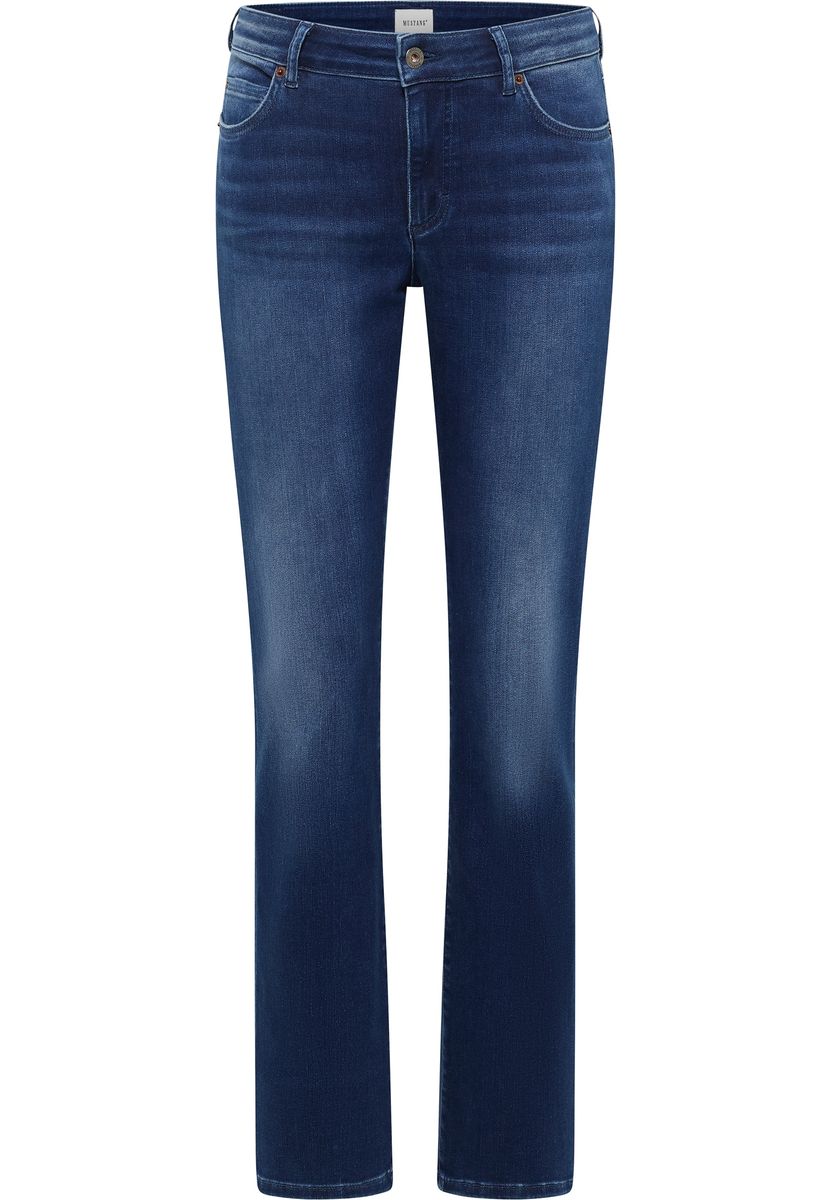 Damen Relaxed Straight Leg Jeans