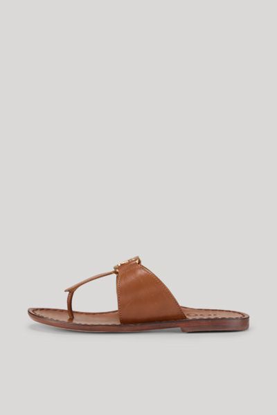 JOOP! Unico Cresta Lina Zehentrenner-Sandalen aus Leder mit Logo für Damen