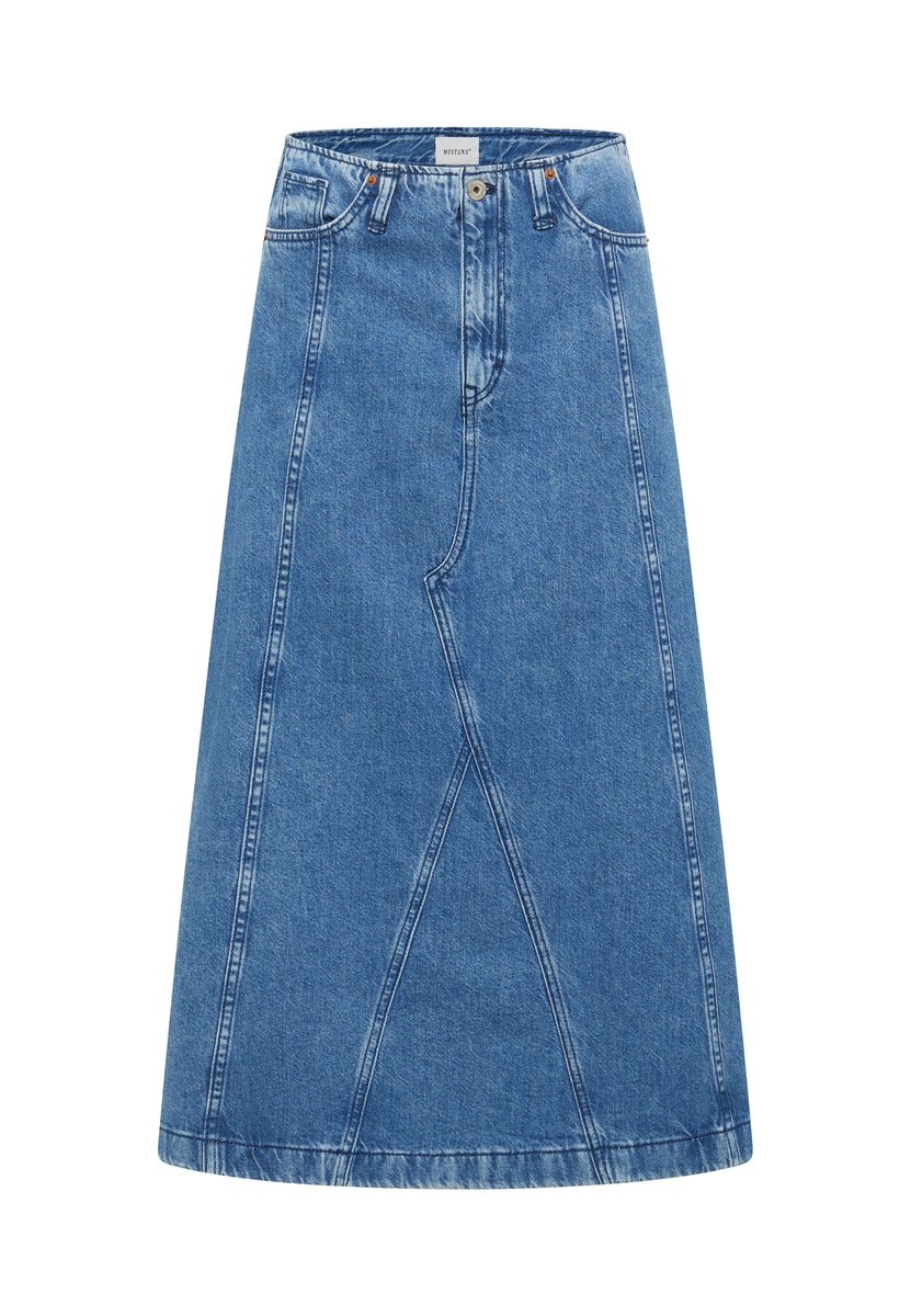 A-Linien-Jeans-Maxirock