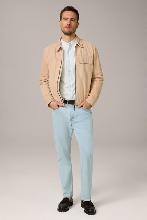 Windsor Rome Jeans gewaschenes Denim hellblau klassisch Five-Pocket