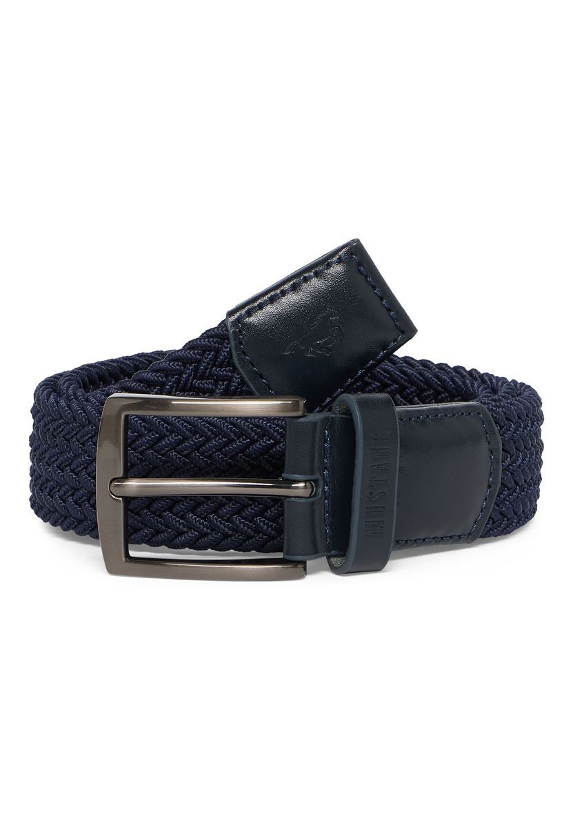 Herren geflochtener elastischer Freizeitgürtel