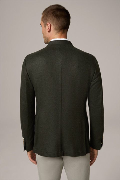 windsor. Cashmere-Trachten-Janker Sendling in Grün - Traditionelle Herrenjacke