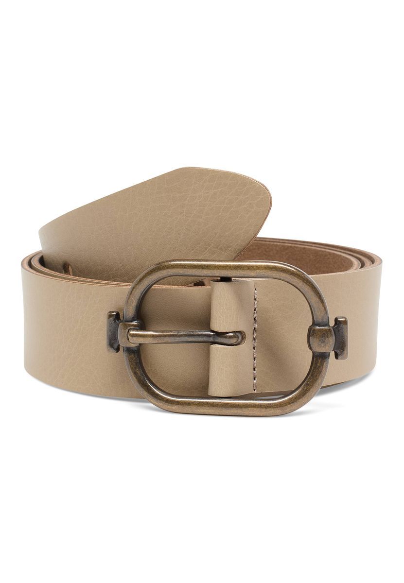 Klassischer Ledergürtel mit Metallschnalle