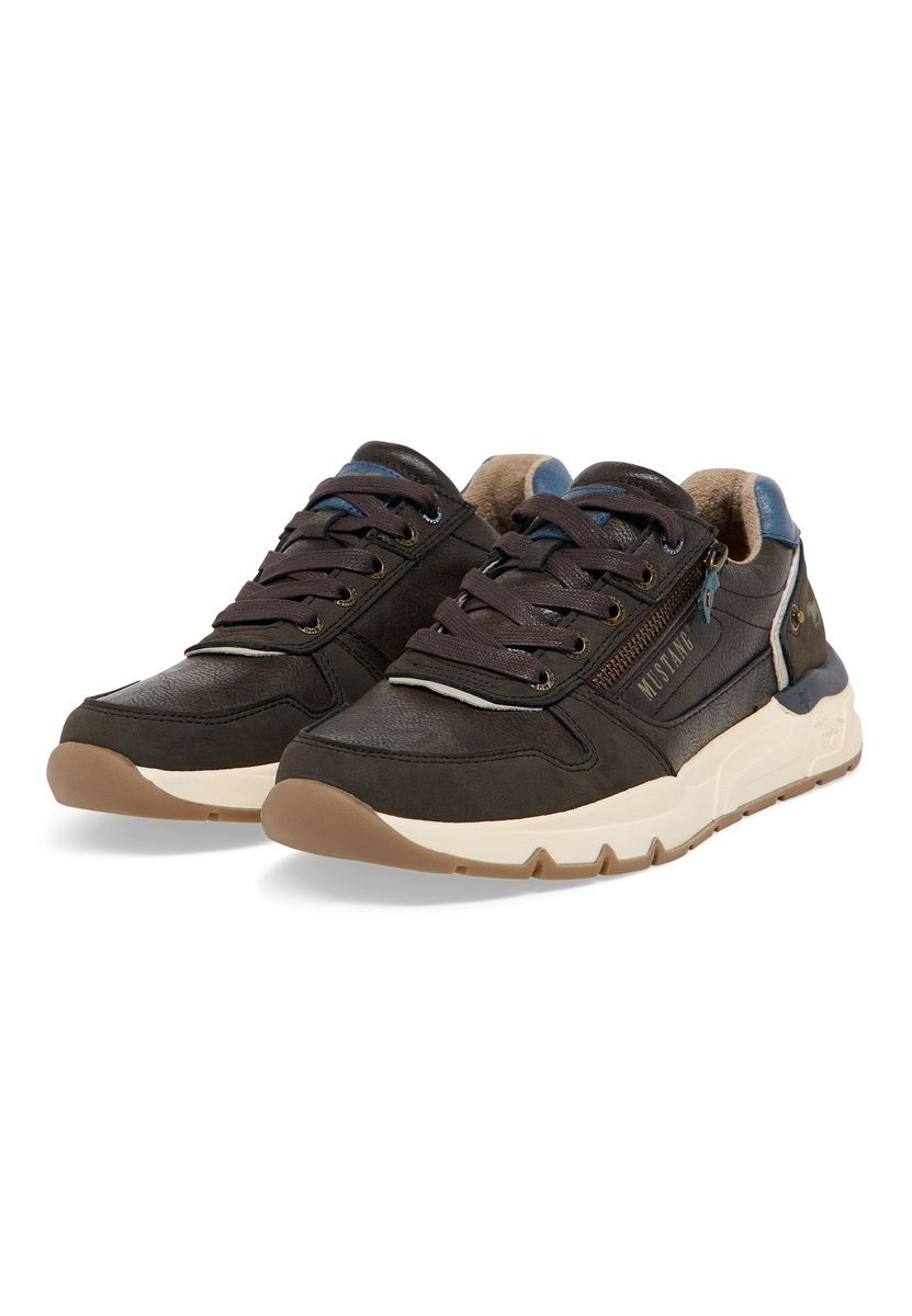 Herren Freizeit Komfort Leder-Sneakers