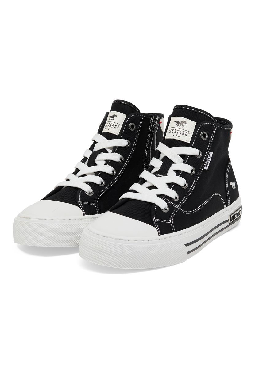 Retro High-Top Canvas Sneaker