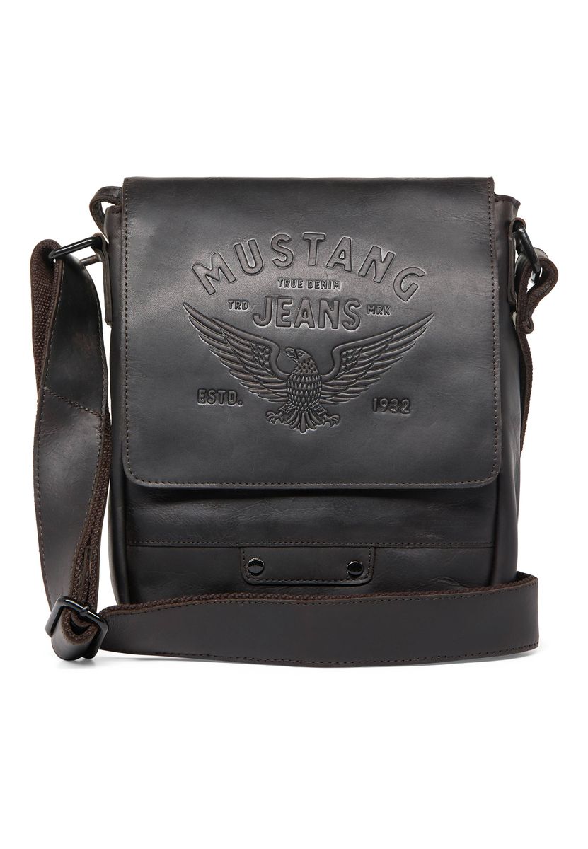 Messenger Bag aus Leder im Vintage-Stil