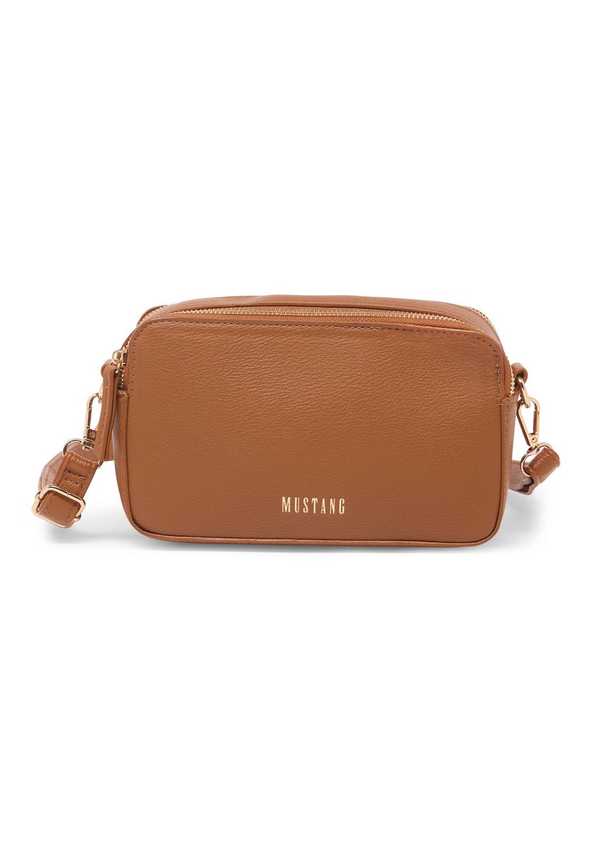 Kompakte Umhängetasche aus Kunstleder