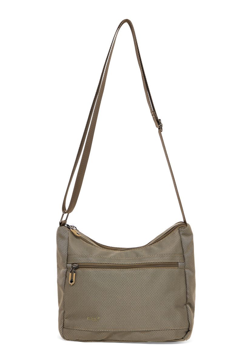 Olive Nylon Umhängetasche mit Riemen