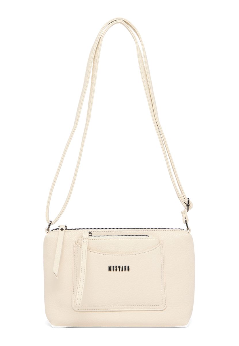 Minimalistische Schultertasche aus Kunstleder