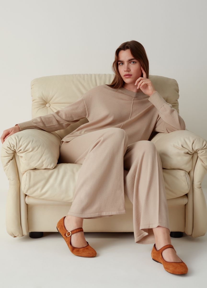 Strickpullover mit entspannter Passform