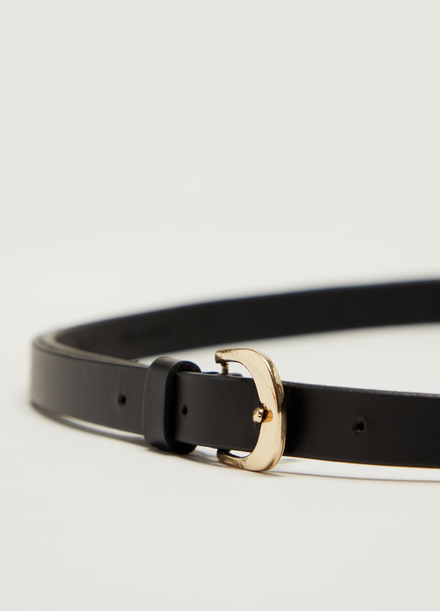 Klassischer Damengürtel aus Leder