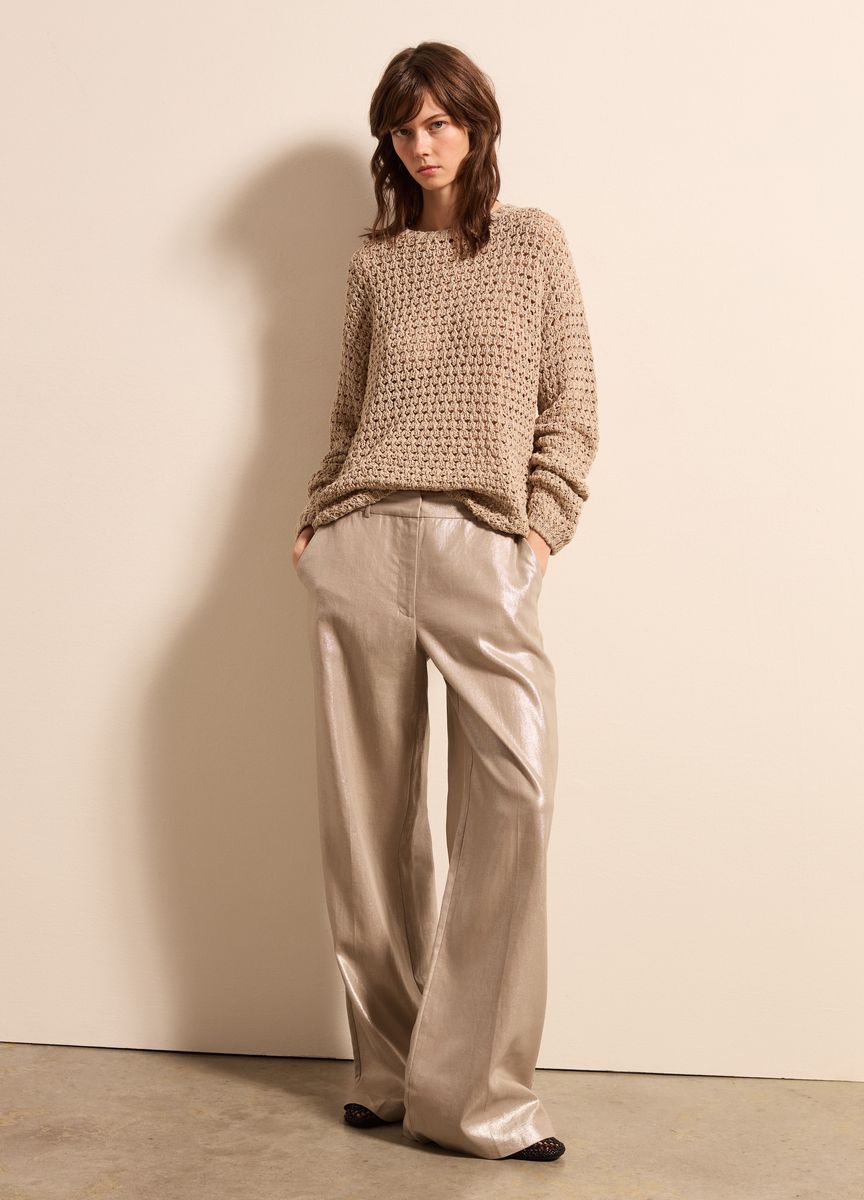 Klassische Strickjacke mit Taschen