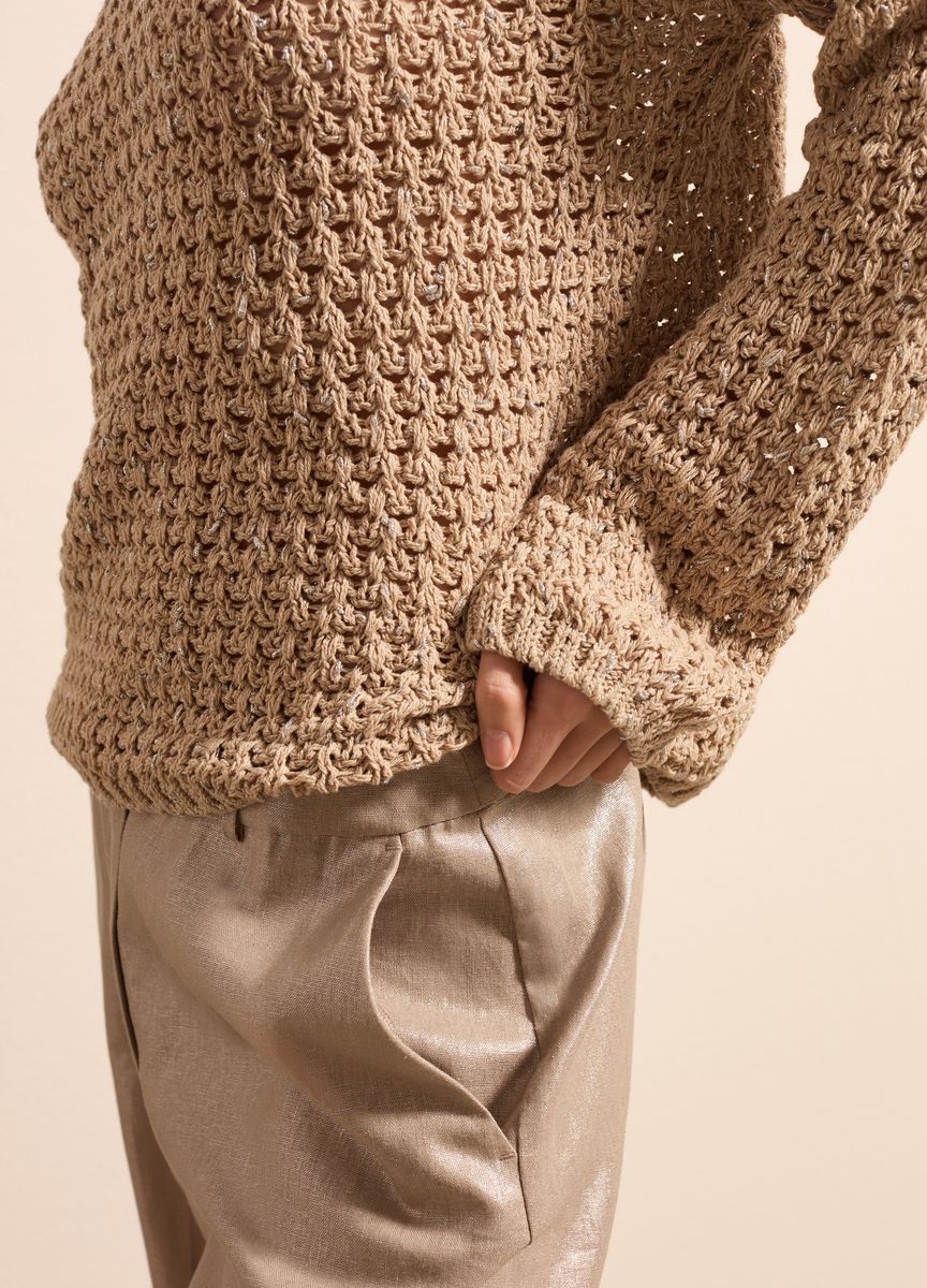 Klassische Strickjacke mit Taschen
