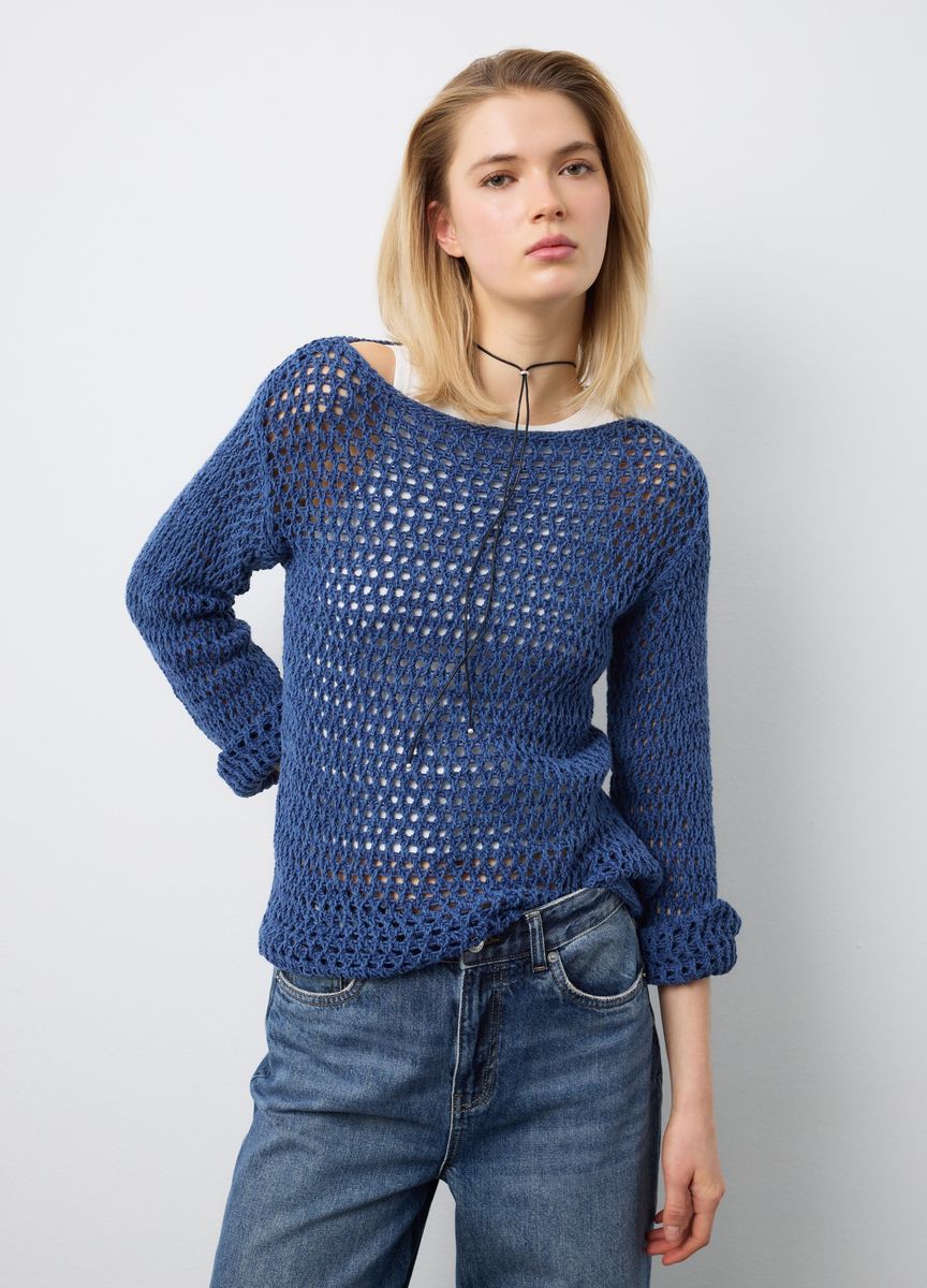 Klassische Strickjacke mit Taschen