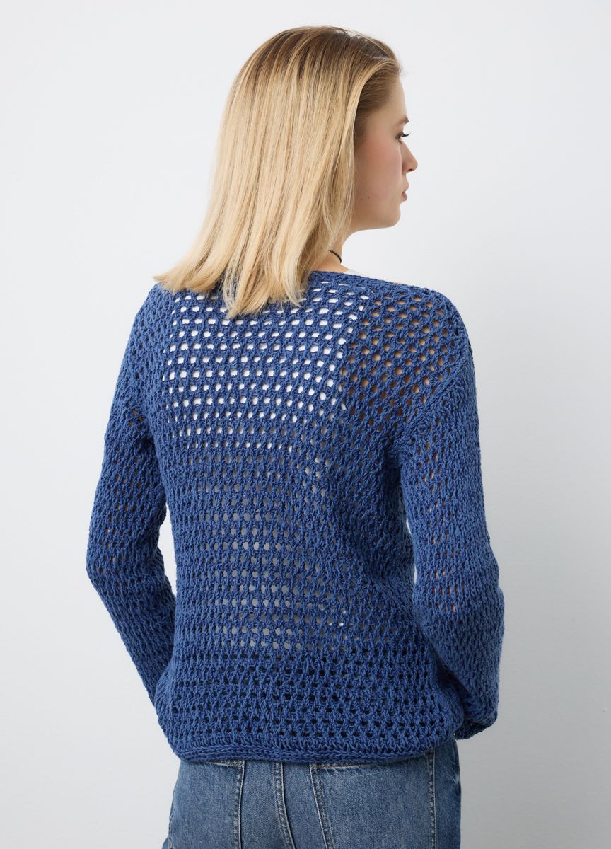Klassische Strickjacke mit Taschen