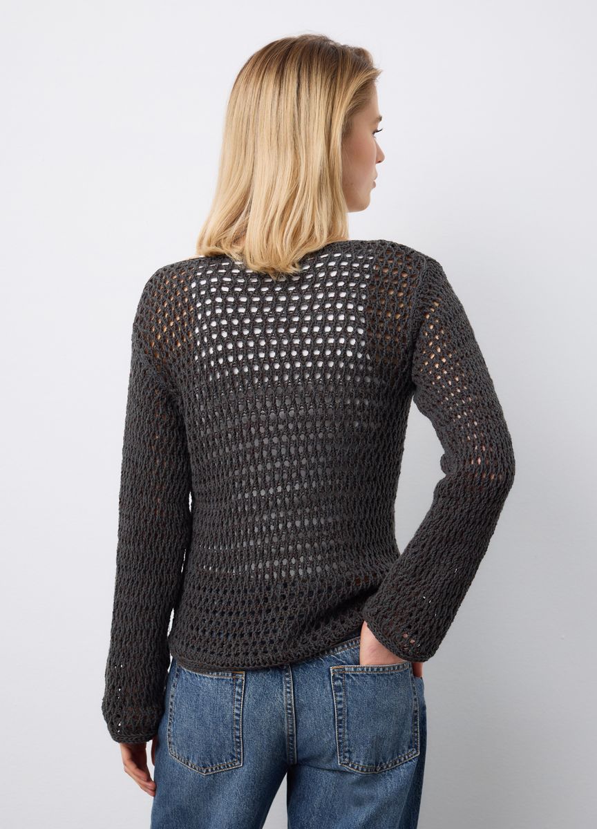 Klassische Strickjacke mit Taschen