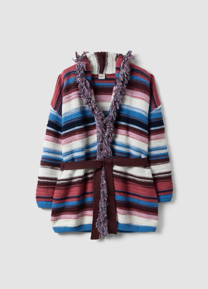 Klassischer Kaschmirpullover mit Rundhalsausschnitt