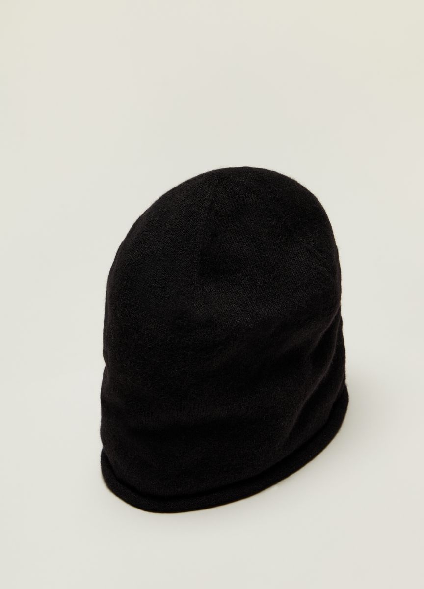 Klassische Strickmütze aus Kaschmir
