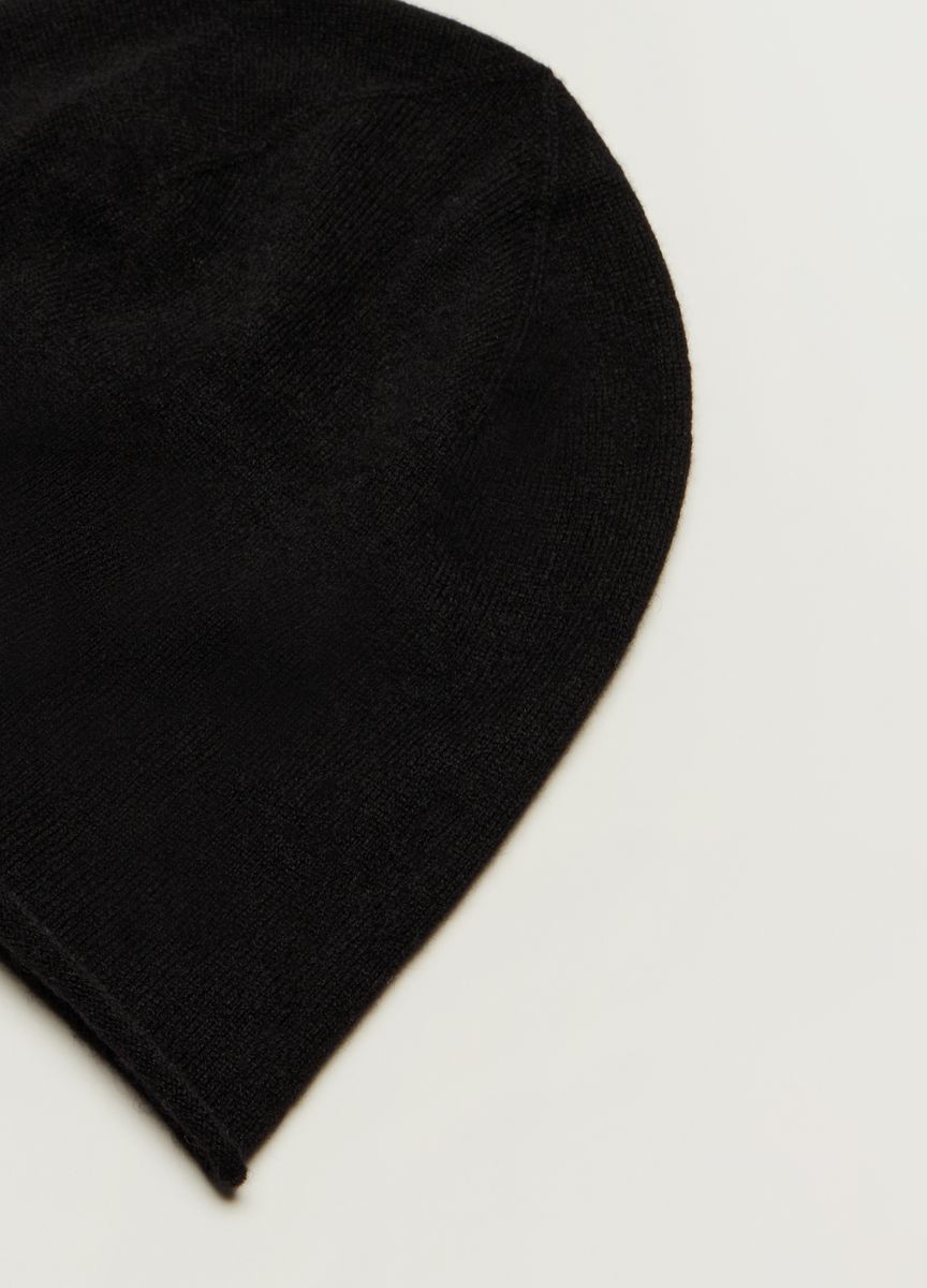 Klassische Strickmütze aus Kaschmir